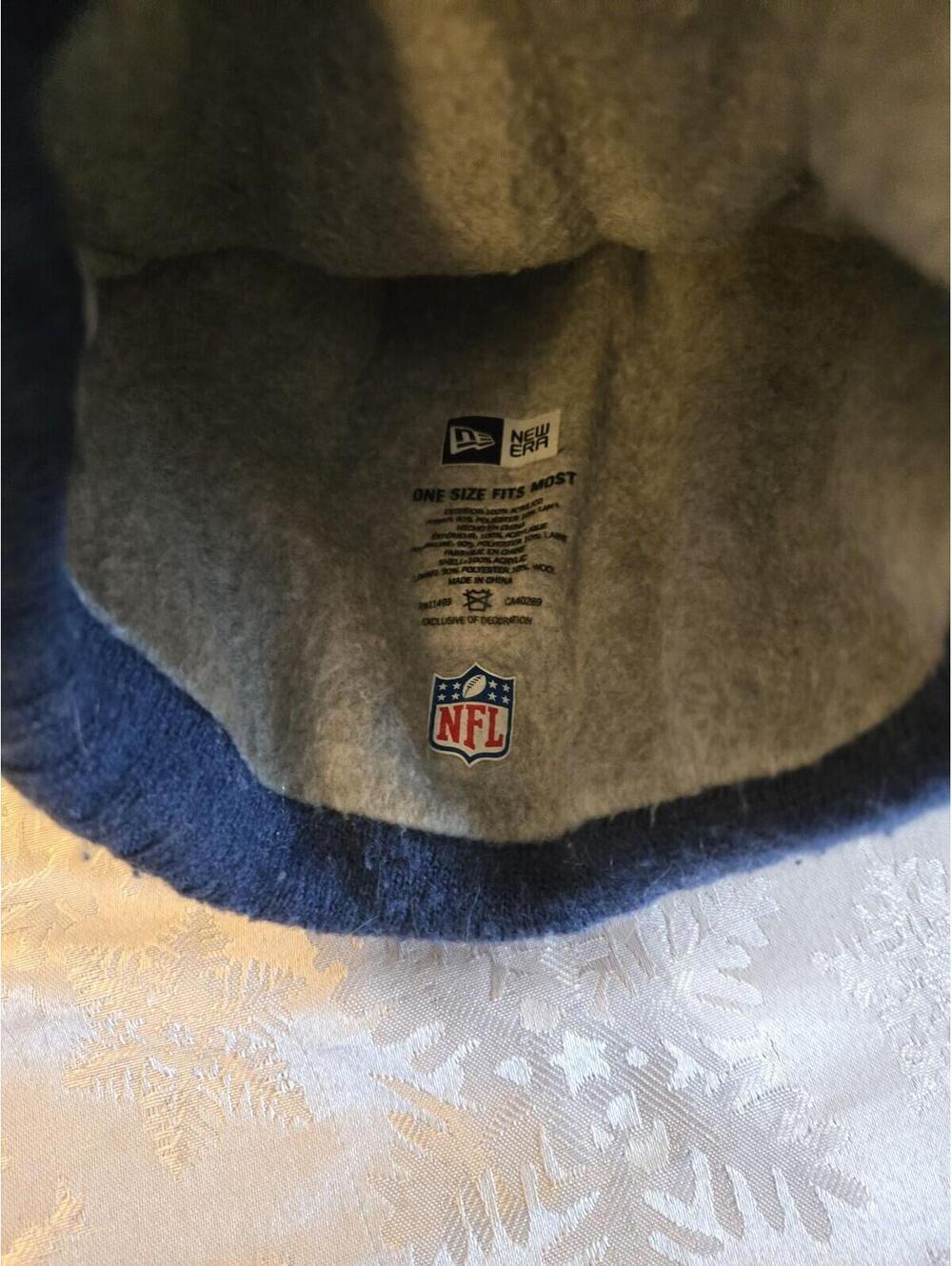 Vintage New Era New England Patriots Pat Patriot Pom Beanie - Picture 2 of 4